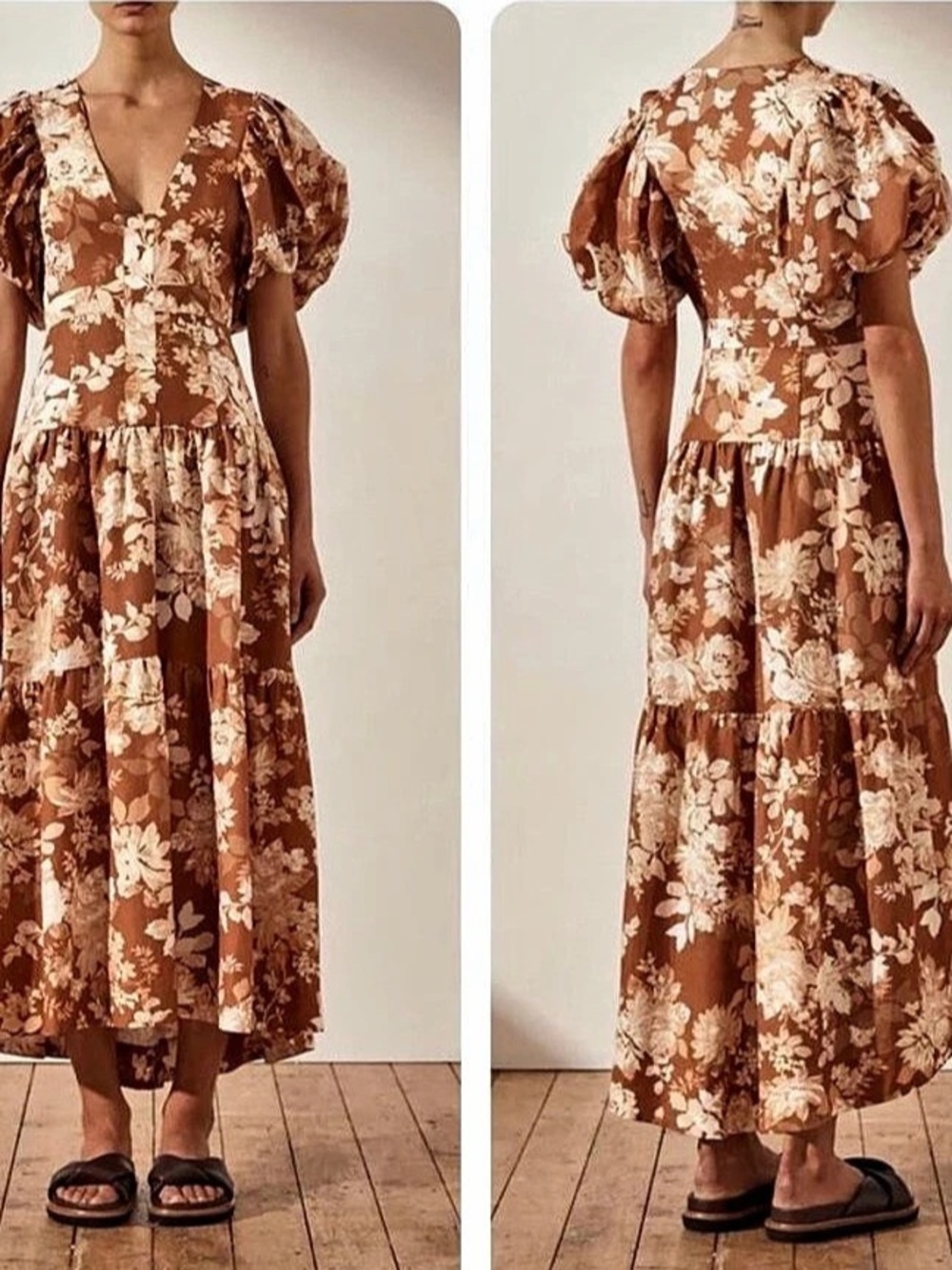 Shona Joy Capucine midi dress